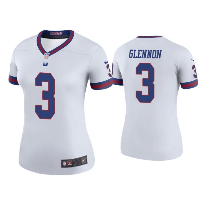 Women Color Rush Legend Mike Glennon New York Giants White Jersey