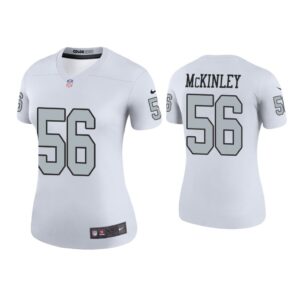 Women Color Rush Legend Takkarist McKinley Las Vegas Raiders White Jersey