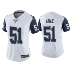 Women Color Rush Limited Bradlee Anae Dallas Cowboys White Jersey