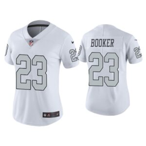 Women Color Rush Limited Devontae Booker Las Vegas Raiders White Jersey