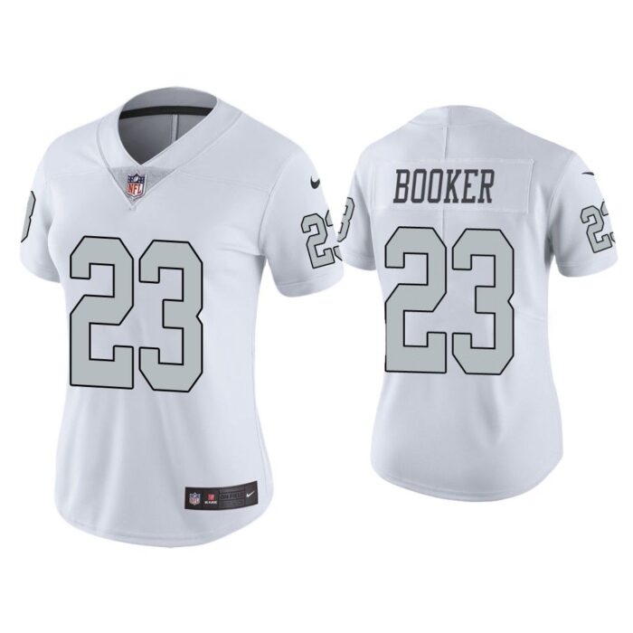 Women Color Rush Limited Devontae Booker Las Vegas Raiders White Jersey