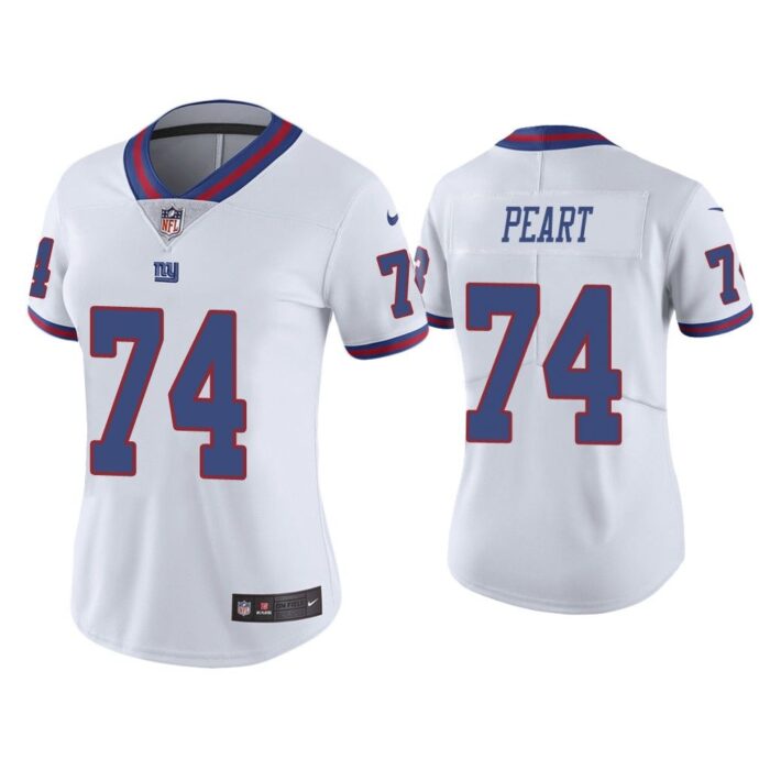 Women Color Rush Limited Matt Peart New York Giants White Jersey