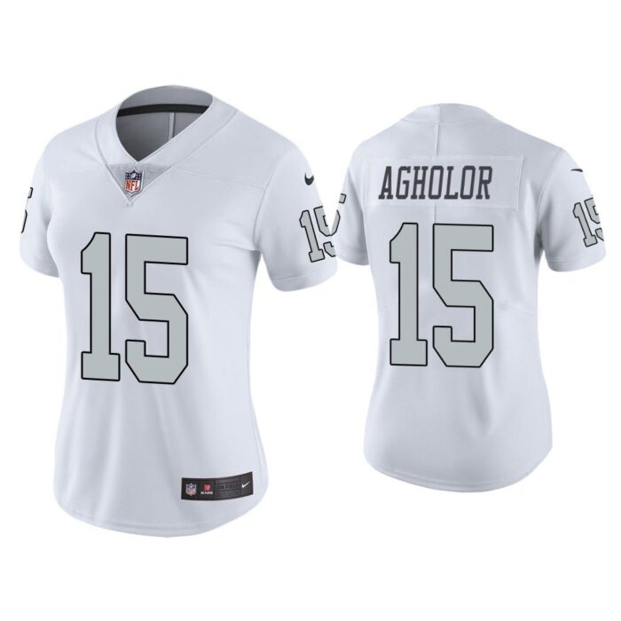 Women Color Rush Limited Nelson Agholor Las Vegas Raiders White Jersey