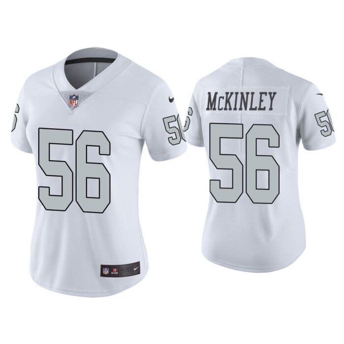 Women Color Rush Limited Takkarist McKinley Las Vegas Raiders White Jersey