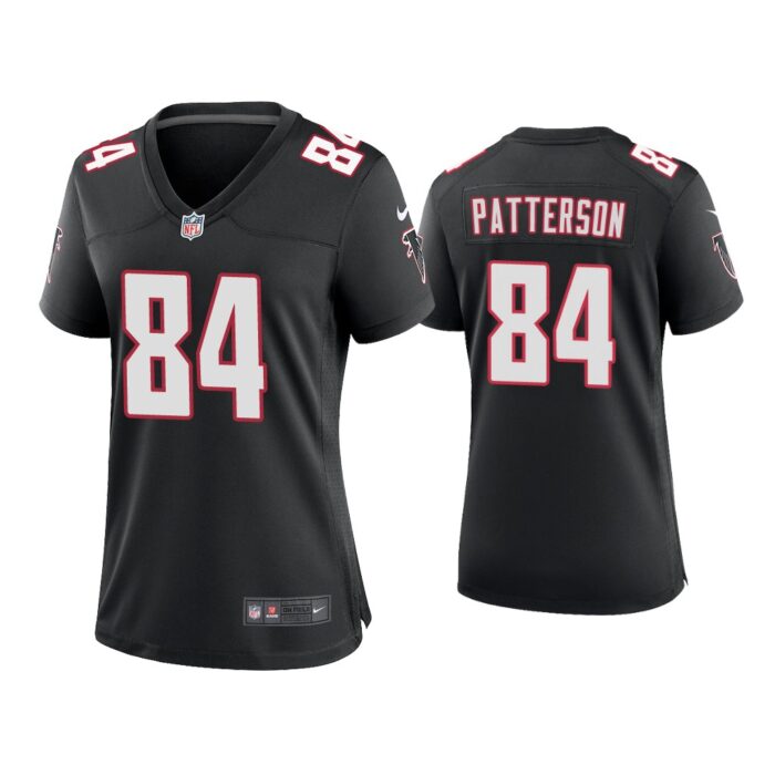 Women Cordarrelle Patterson Atlanta Falcons Black Throwback Game Jersey