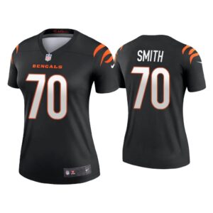 Women D'Ante Smith Cincinnati Bengals Black Legend Jersey