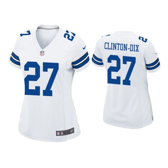 Women Ha Ha Clinton-Dix Dallas Cowboys White Game Jersey