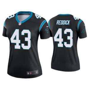 Women Haason Reddick Carolina Panthers Black Legend Jersey