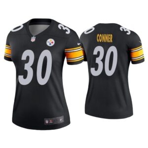 Women James Conner Pittsburgh Steelers Black Legend Jersey