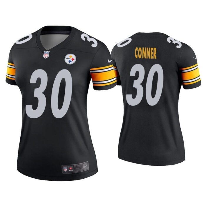 Women James Conner Pittsburgh Steelers Black Legend Jersey