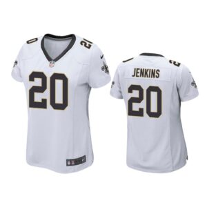 Women Janoris Jenkins New Orleans Saints White Game Jersey