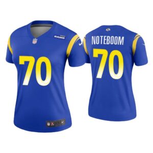 Women Joseph Noteboom Los Angeles Rams Royal Legend Jersey