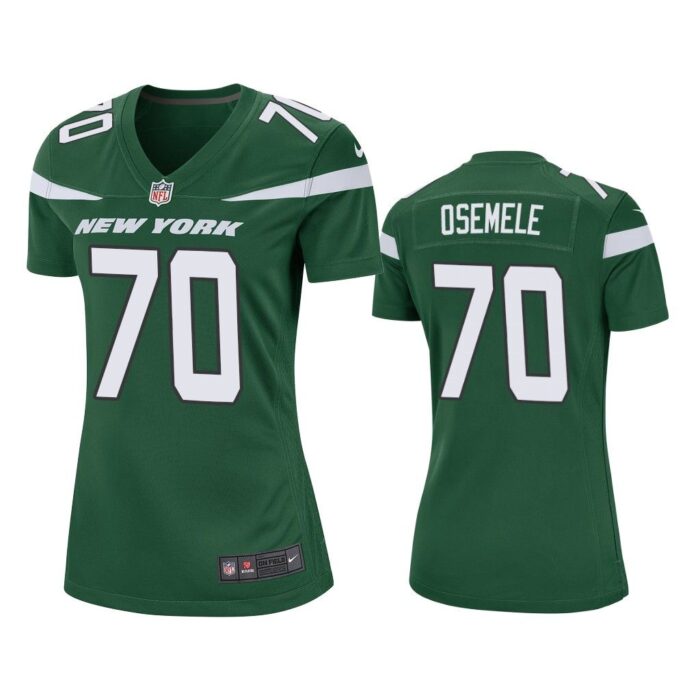 Women Kelechi Osemele #70 New York Jets Green Game Jersey