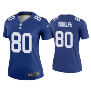 Women Kyle Rudolph New York Giants Royal Legend Jersey