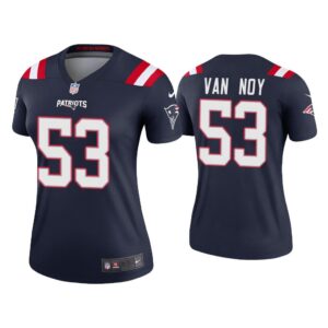 Women Kyle Van Noy New England Patriots Navy Legend Jersey