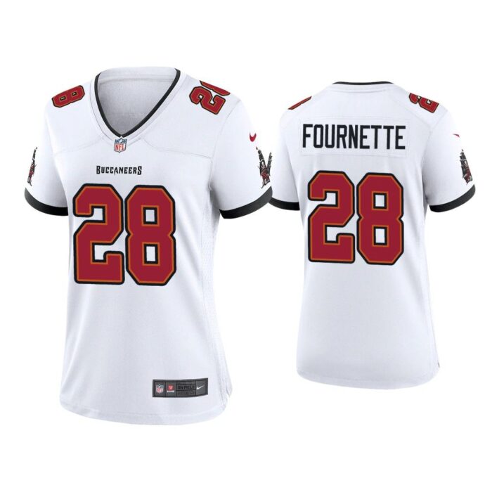 Women Leonard Fournette Tampa Bay Buccaneers White Game Jersey