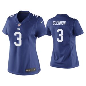 Women Mike Glennon New York Giants Royal Game Jersey