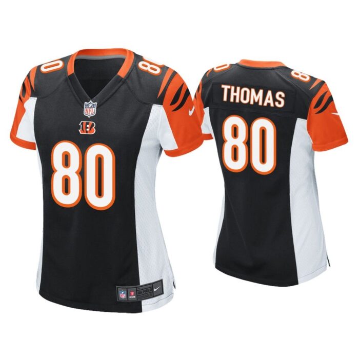 Women Mike Thomas Cincinnati Bengals Black Game Jersey