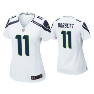 Women Phillip Dorsett Seattle Seahawks White Game Jersey