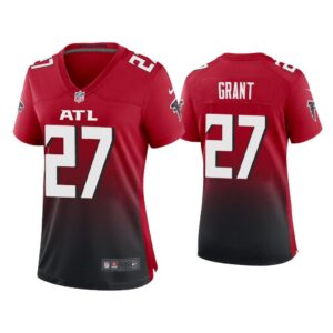 Women Richie Grant Atlanta Falcons Red Alternate Game Jersey