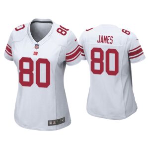 Women Richie James New York Giants White Game Jersey