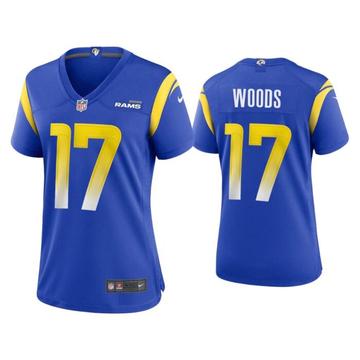 Women Robert Woods Los Angeles Rams Royal Game Jersey