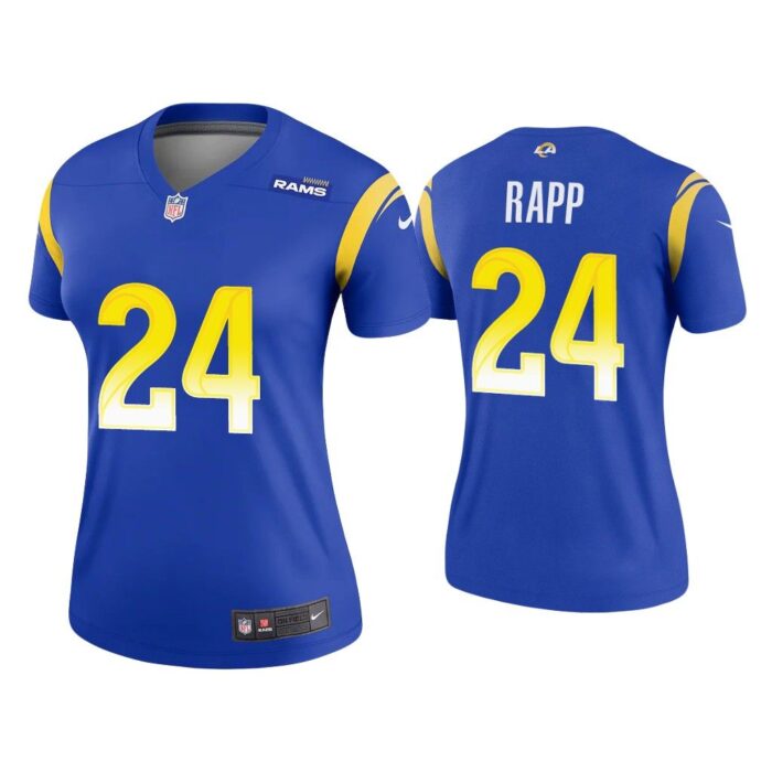 Women Taylor Rapp Los Angeles Rams Royal Legend Jersey