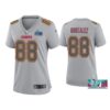 Women'S Tony Gonzalez Kansas City Chiefs Super Bowl LVII Gray Atmosphere Jersey