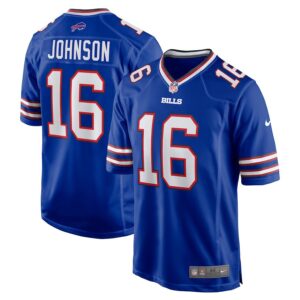 Xavier Johnson Buffalo Bills Game Jersey - Royal