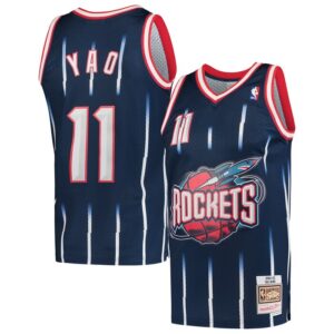 Yao Ming Houston Rockets 2002/03 Hardwood Classics Swingman Jersey - Navy