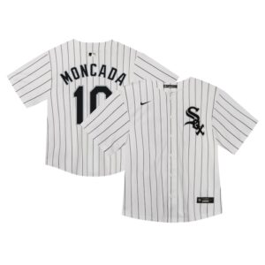 Yoan Moncada Chicago White Sox Toddler Home Game Jersey - White