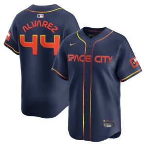 Yordan Alvarez Houston Astros City Connect Limited Player Jersey - Navy