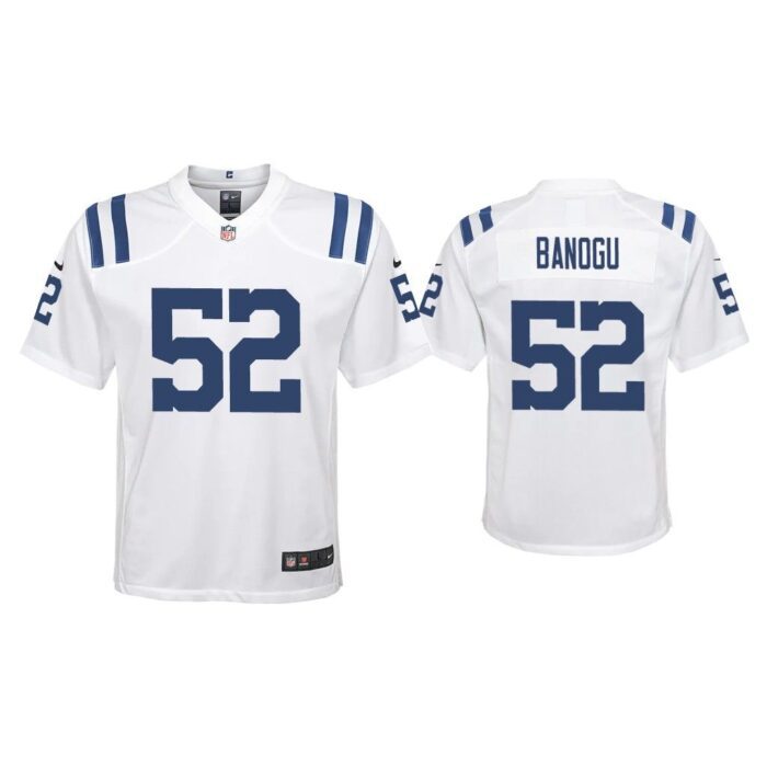 Youth 2020 Ben Banogu Indianapolis Colts White Game Jersey