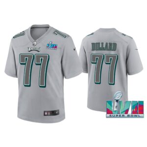 Youth Andre Dillard Philadelphia Eagles Super Bowl LVII Gray Atmosphere Jersey