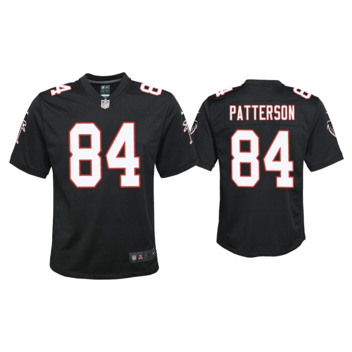 Youth Cordarrelle Patterson Atlanta Falcons Black Throwback Game Jersey