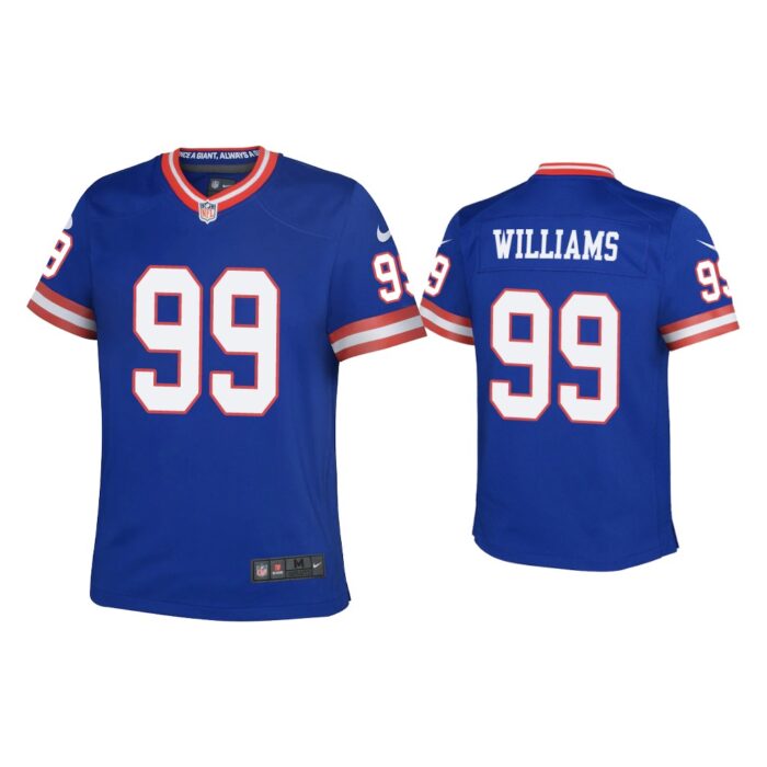 Youth Leonard Williams New York Giants Royal Classic Game Jersey