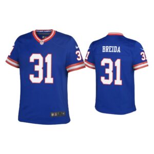 Youth Matt Breida New York Giants Royal Classic Game Jersey