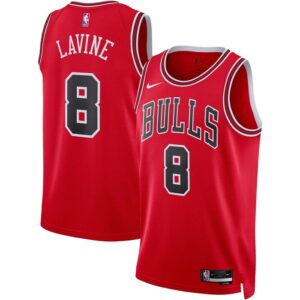 Zach LaVine Chicago Bulls Unisex Swingman Jersey - Icon Edition - Red