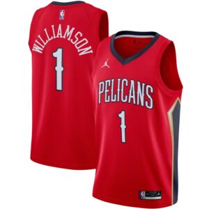 Zion Williamson New Orleans Pelicans 2020/21 Swingman Jersey - Statement Edition - Red