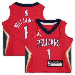 Zion Williamson New Orleans Pelicans Infant 2020/21 Jersey - Statement Edition - Red