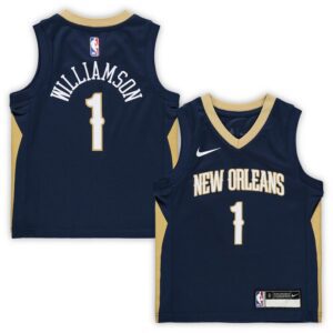 Zion Williamson New Orleans Pelicans Preschool Replica Jersey - Icon Edition - Navy