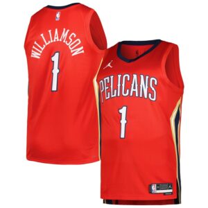 Zion Williamson New Orleans Pelicans Swingman Player Jersey - Statement Edition - Red