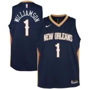 Zion Williamson New Orleans Pelicans Youth Swingman Jersey - Icon Edition - Navy