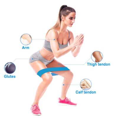 Resistance Bands Sealing Elastic Booty Sport Bodybuilding Rubber Band For Fitness Gym Leagues Equipment Sports Mini Yoga 5 324421752889