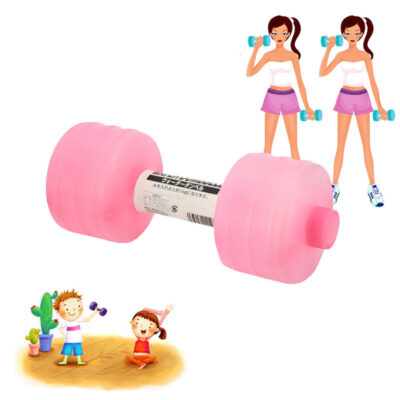 Body Building Water Dumbbell Weight Dumbbells Slimming Fitness Gym Equipment Yoga for Training Sport Plastic Bottle Exercise 5 1618048650781