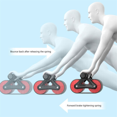 Double Wheel Abdominal Exerciser Women Men Automatic Rebound Ab Wheel Roller Waist Trainer Gym Sports Home Exercise Devices 3 318f526d 9783 4c72 83c4 e98132484e8d