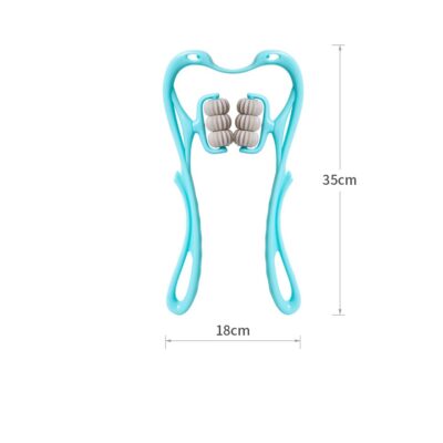 Multifunctional Manual Six-wheel Neck Massager Massage Relieve Roller Massage Tool 3 ab211fe7 fa1a 4e74 add9 e550de575700