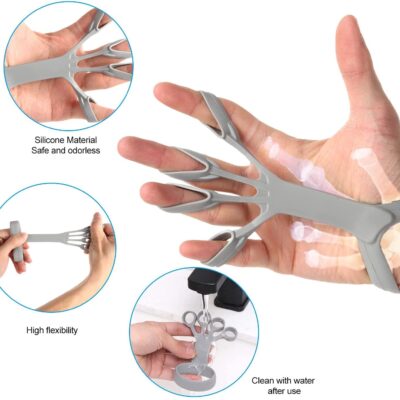 Silicone Grip Device Finger Exercise Stretcher Arthritis Hand Grip Trainer Strengthen Rehabilitation Training To Relieve Pain 8 f81217bc 121d 494d 93ef fed75a033069