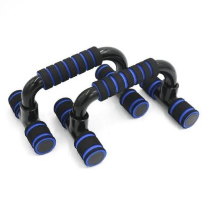 H-shaped Push-up Stand Sponge Hand Grip ABS Fitness Chest Training Grip Bar Fitness Exercise Trainer 2 2504273342284
